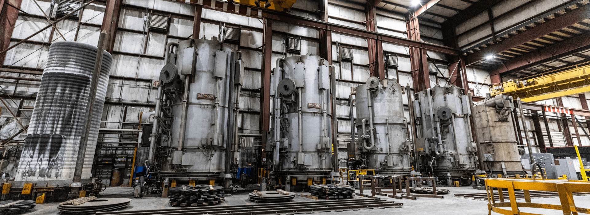 Batch annealing at Steel Warehouse